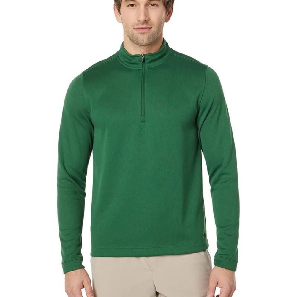 Rhone Commuter Quarter Zip Pullover Sweater Green - NWOT